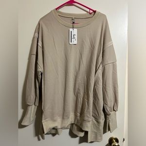 Sand Colored Sweatshirt